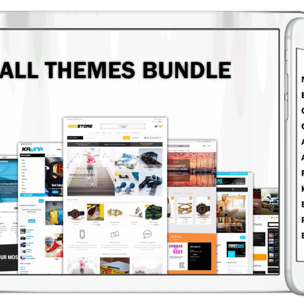 Premium WordPress + WooCommerce Themes Bundle  | All-in-One Business Website Solution 🌐⚡