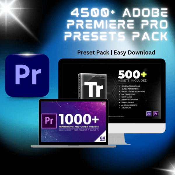 🎬 4000+ Video Effects & Transitions Pack – Ultimate Collection for Professional Video Editing